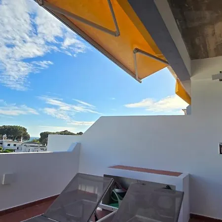At A Sea View Top-Floor Apt, 500 M From The Beach!